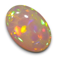 Bunter Welo Opal aus Äthiopien Edelopal Edelstein Schmuck Cabochon