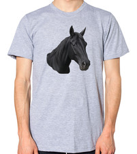 Friesen schwarzes Pferd Unisex