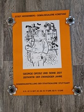 Ausstellungsplakat George