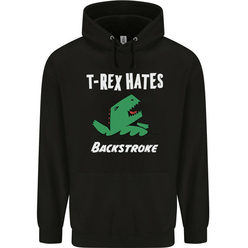 Rex hates backstroke - t-rex,