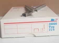 BeA Klammer Typ 71  Drucklufttacker 6 - 12mm B: 9,0mm Tacker Klammergerät Nagler