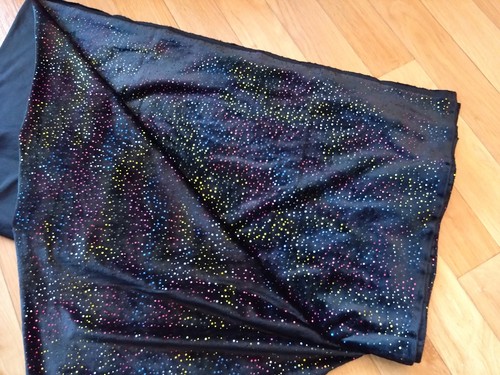 Nicki schwarz bunt - 1,6, m