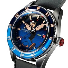Spinnaker Limited Fleuss Automatic Popeye Bronemies Limited Edition SP-5161-02