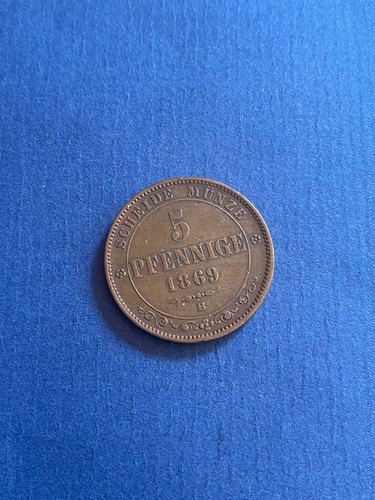 Sachsen pfennig 1869 - 1869, b
