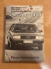 Pressemappe Audi 80 B 1 /