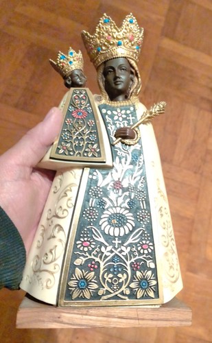 Statuette schwarze madonna - schwarze,