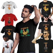 Lustiges F-Caw-F Huhn T-Shirt
