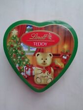 Lindt DOSE „TEDDY“ Herzform Blechdose zum Befüllen Weihnachten