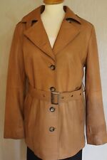 Damen Ledermantel /Lederjacke TCM Gr. 38 schön modern bequem Lamm-Nappaleder