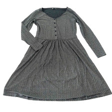 Prêt Langarmkleid mit weißem
