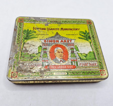 Simon Arzt Egyptian Cigarette Manufactory Alte Blechdose - 10,5 x 8,6 x 1,6 cm