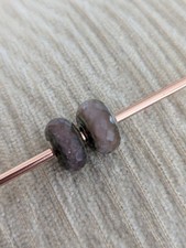 Trollbeads 2er Set Achatperlen Trollbeads Day Ooak Beads 