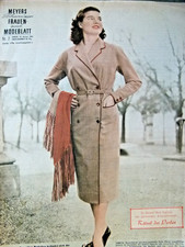 altes Modeheft von 1954 mit