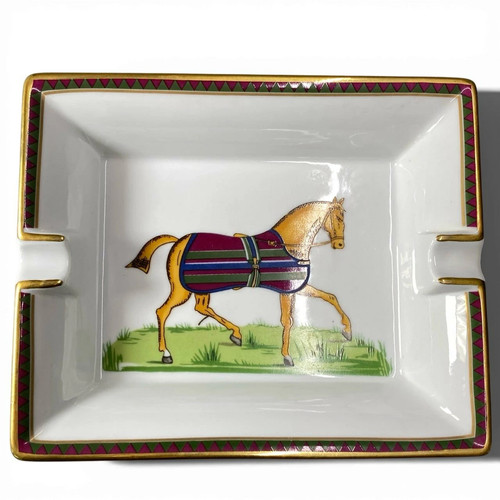 Hermes aschenbecher porzellan - hermes,