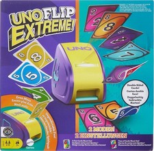 Mattel Games - UNO Flip Extreme Kartenspiel für Kinder, Erwachsene & Familie NEU