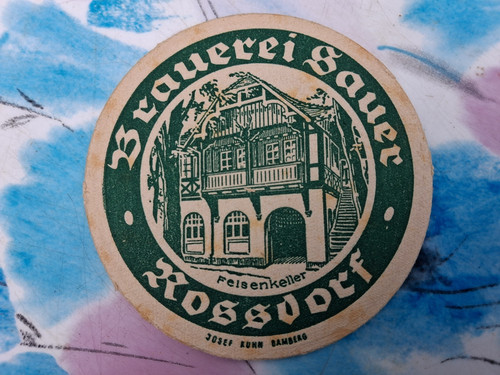 Alter bierdeckel brauerei - alter,