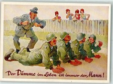 39650837 - Humor Soldaten Frauen Spruch Verlag Lengauer Nr.8024 Bundeswehr