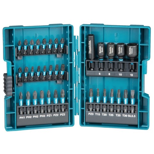 Makita bit set impact black - makita,
