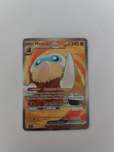 Pokemon karte mamutel ex - karte:,