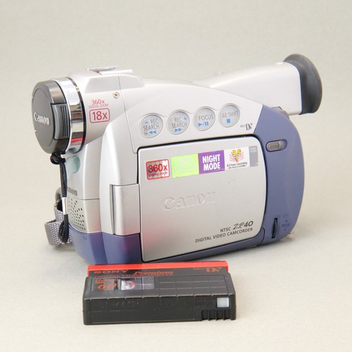 Canon zr40 camcorder minidv - canon,