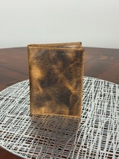 Echtleder RFID Reisepassetui