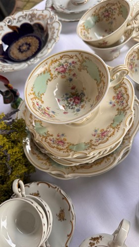 Porzellan tasse untertasse - porzellan,