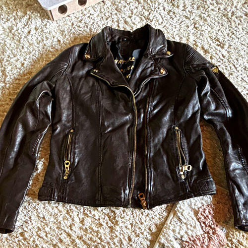 Gipsy damen biker lederjacke - gipsy,