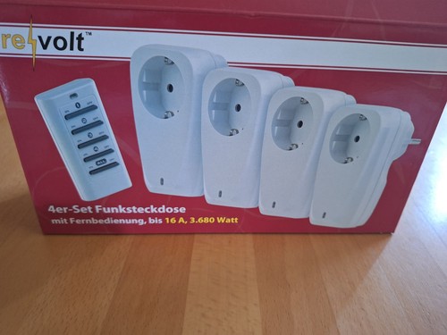 Funksteckdosen set 4er - funksteckdosen-set, 4er-set