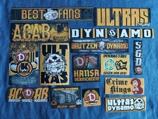 15 Aufkleber Sticker Fußball Ultras Fans Dynamo Dresden 2.Bundesliga