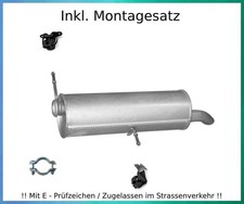 Endschalldämpfer Peugeot 307
