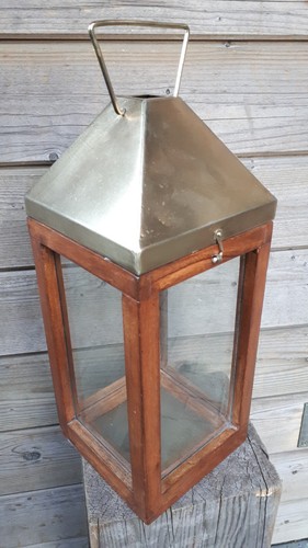 40cm schöne laterne holz