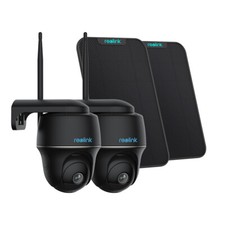 Reolink Refurbished ArgusPT 5MP WLAN PTZ Solar WiFi Überwachungskamera 355°/140°