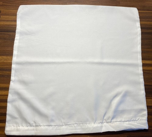 Kissenbezug 40x40 weiß - kissenbezug, /