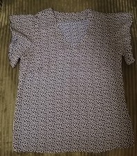 Leichte Damen Bluse Kurzarm