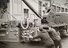 Zwei Arbeiter Männer arbeiten