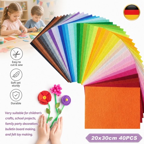 Filzstoffbögen bunt