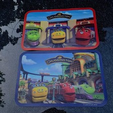 2 X Chuggington Tischset Unterlage  oder als Wanddeko Bilder