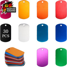 Hundemarken Aluminium Blanko