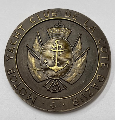 Médaille motor yacht club - motor,