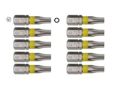 10 x Profi Bits Torx 25 mm T10 T15 T20 T25 T30 T40 Bitsortiment z.B. Bit-Box