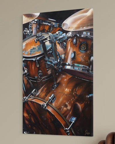 Drums leinwand bild schlagzeug - drums,