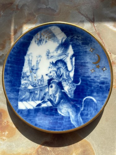 Meissen wandteller bremer - wandteller,