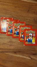 Merlin Pokemon Series 1 - 5 x Stickertüte Tüte Booster Pack 