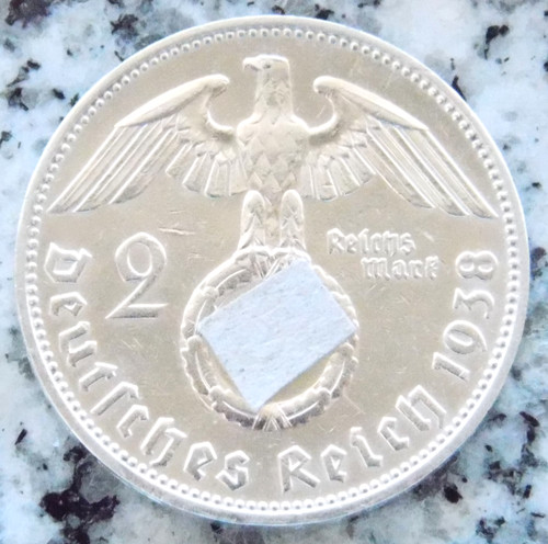 Reichsmark 1938 hindenburg - 2,
