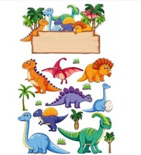 Dinosaur Essbar Rex Dino T-Rex Party Tortenaufleger Torte Geburtstag Zuckermasse