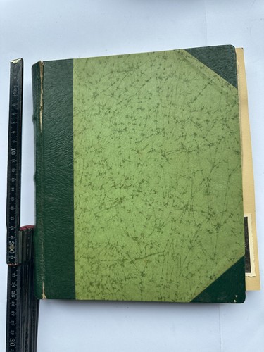 Altes fotoalbum zivil mit - altes,