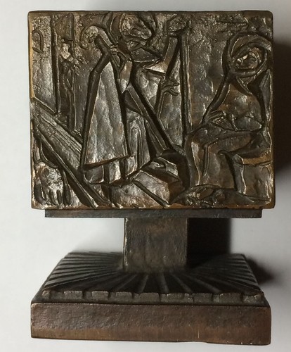 Kerzenständer aus bronze - bronze, in