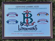 Lindemans Farm Brewery Brauerei Belgien älterer Brauereispiegel Spiegel Bar groß