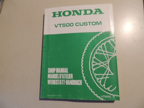 Honda vt500 custom 1983 - vt500,