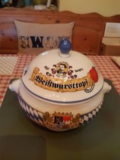 Bayrischer Weißwursttopf - Löwenkopf Terrine 2l   Seltmann   Weiden